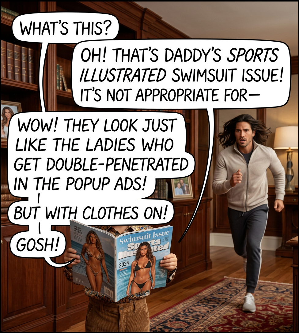 Parents: talk to your kids about popup blockers. Also, at some point, sex. But crucial fundamentals first!