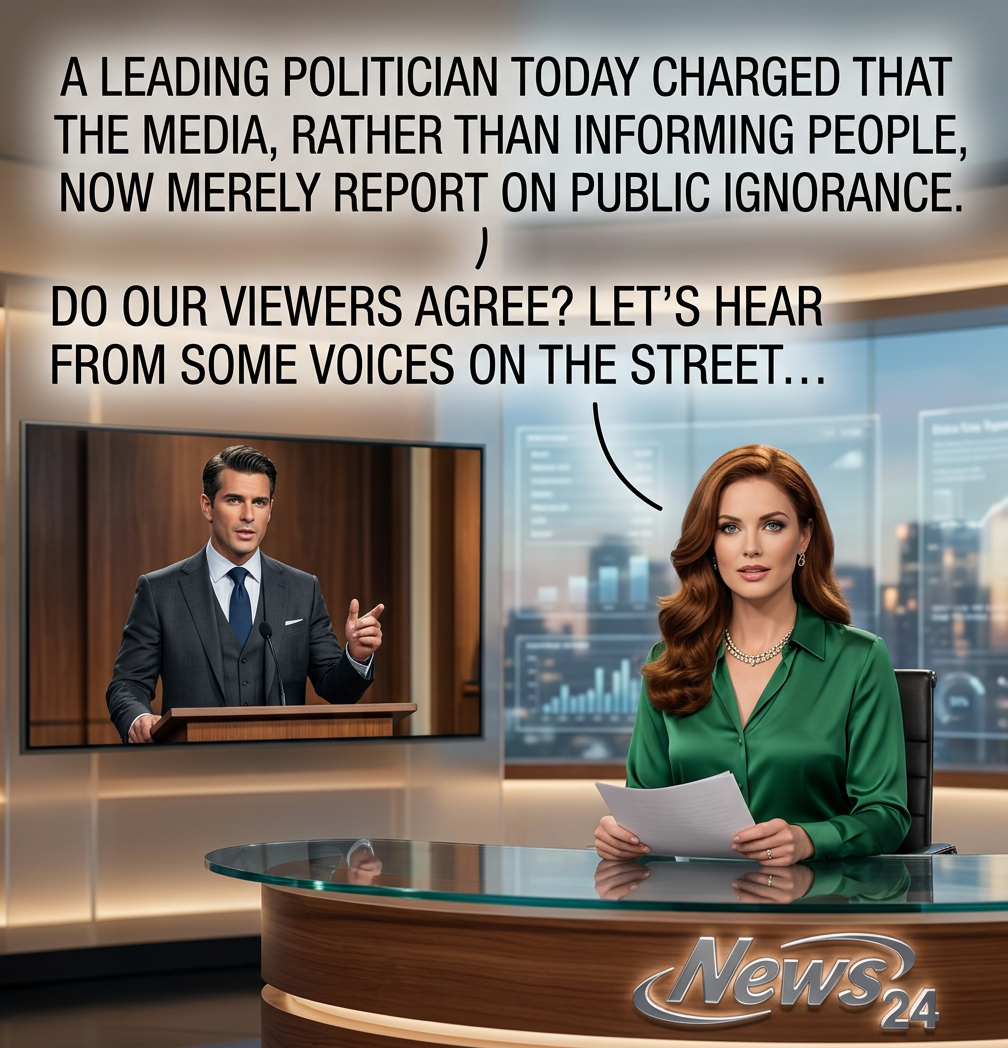 News networks giving a greater voice to viewers because the social web is so popular are like a chef on the Titanic who, seeing the looming iceberg and fleeing customers, figures ice is the future and starts making snow cones.