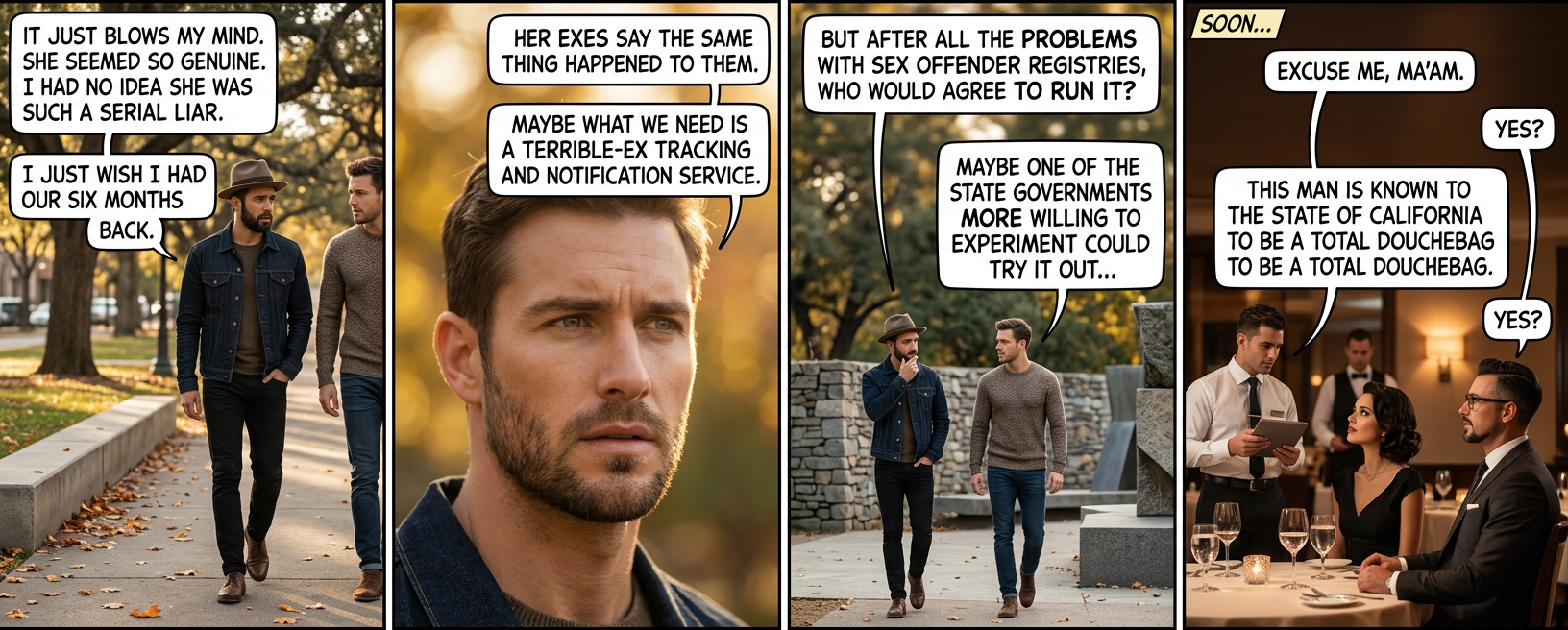 Since the goatee, glasses, and Seltzer & Friedberg DVD collection didn't tip you off, there will be a $20 negligence charge for this service.