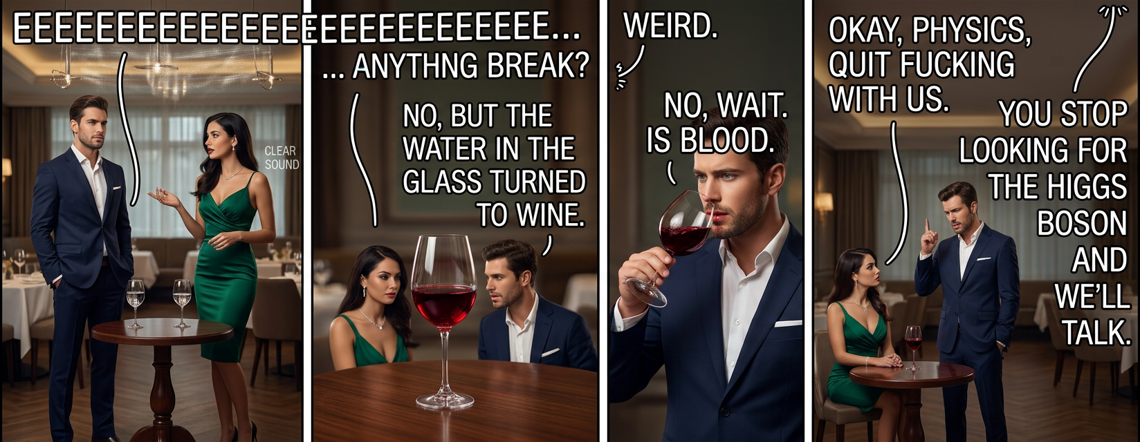 I read in this one article that the breaking of electroweak symmetry is the reason we have SOULS. This guy with a degree said so!