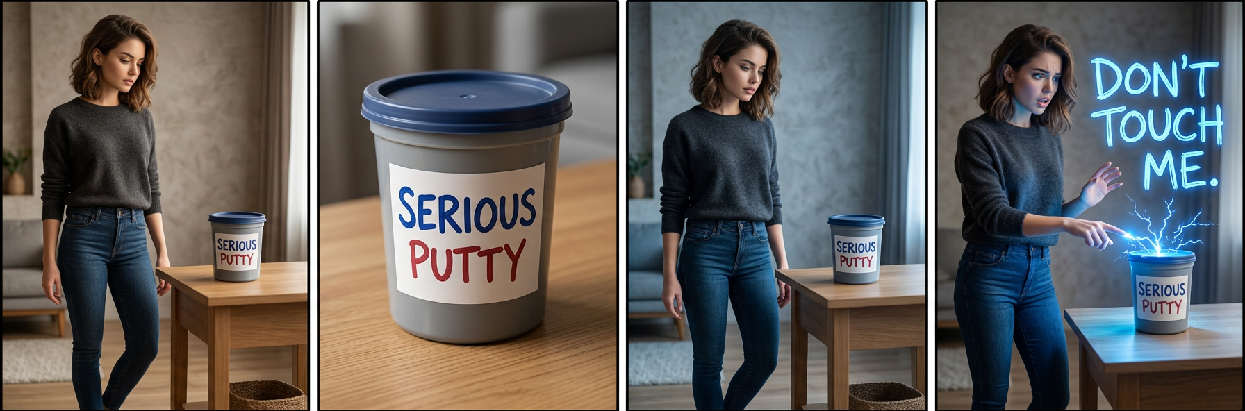 Not to be confused with Serious PuTTY, the Windows terminal client where everything is in Impact.