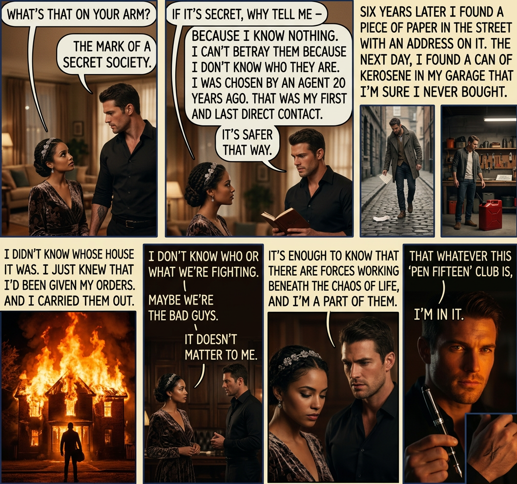 I'm a solipsistic conspiracy theorist. I'm sure I must be up to something, and I will not stop until I find out what.