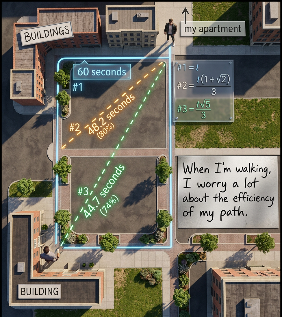 It's true, I think about this all the time.