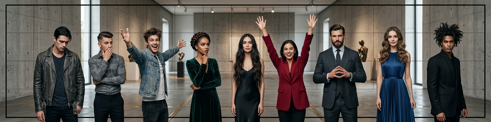 Mal, Simon, Wash, Zoe, River, Kaylee, Jayne, Inara, Book.