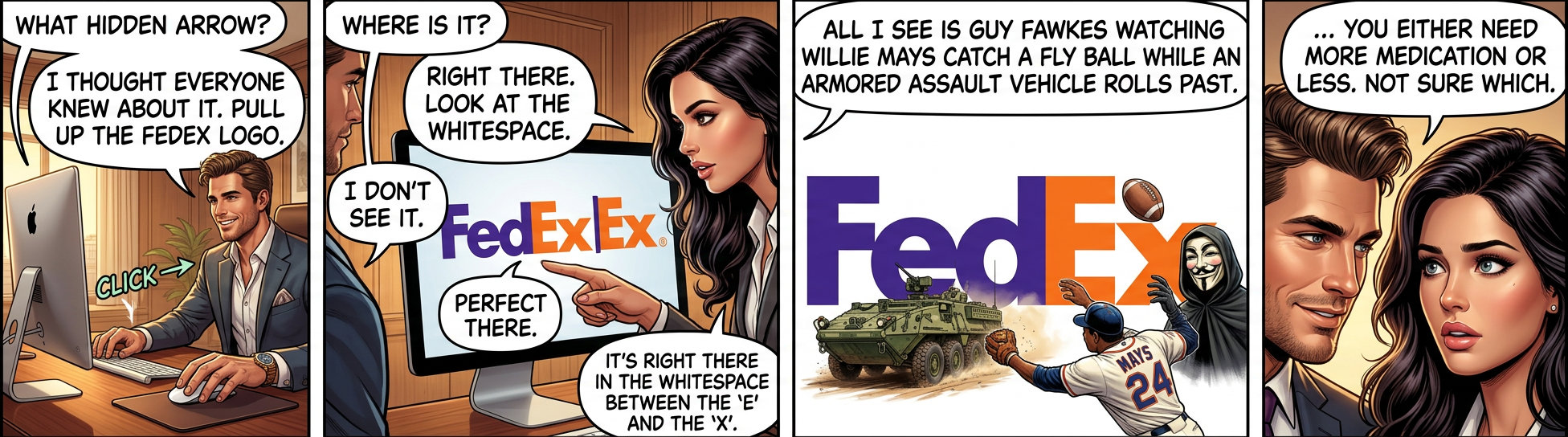 Once you see it, you can't help seeing it every time. Until your body finishes metabolizing the mushrooms.